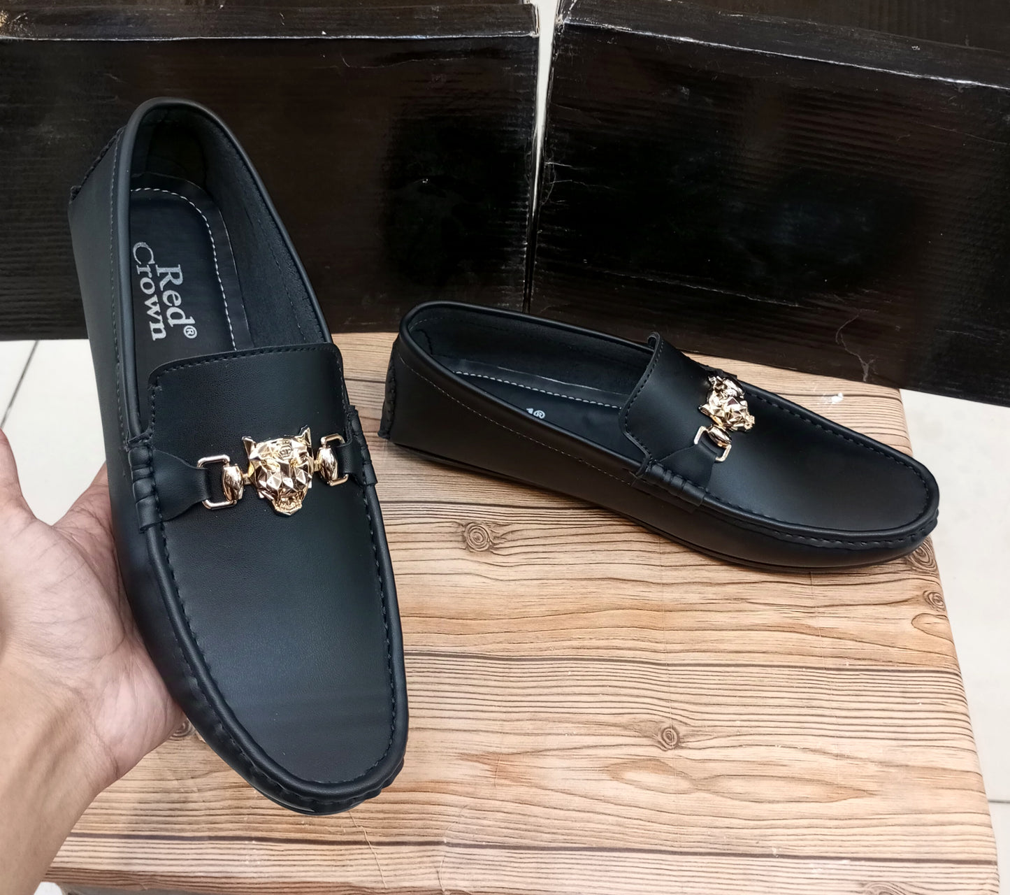 RED CROWN'S CASUAL AND PARTYWEAR LOAFERS FOR MEN