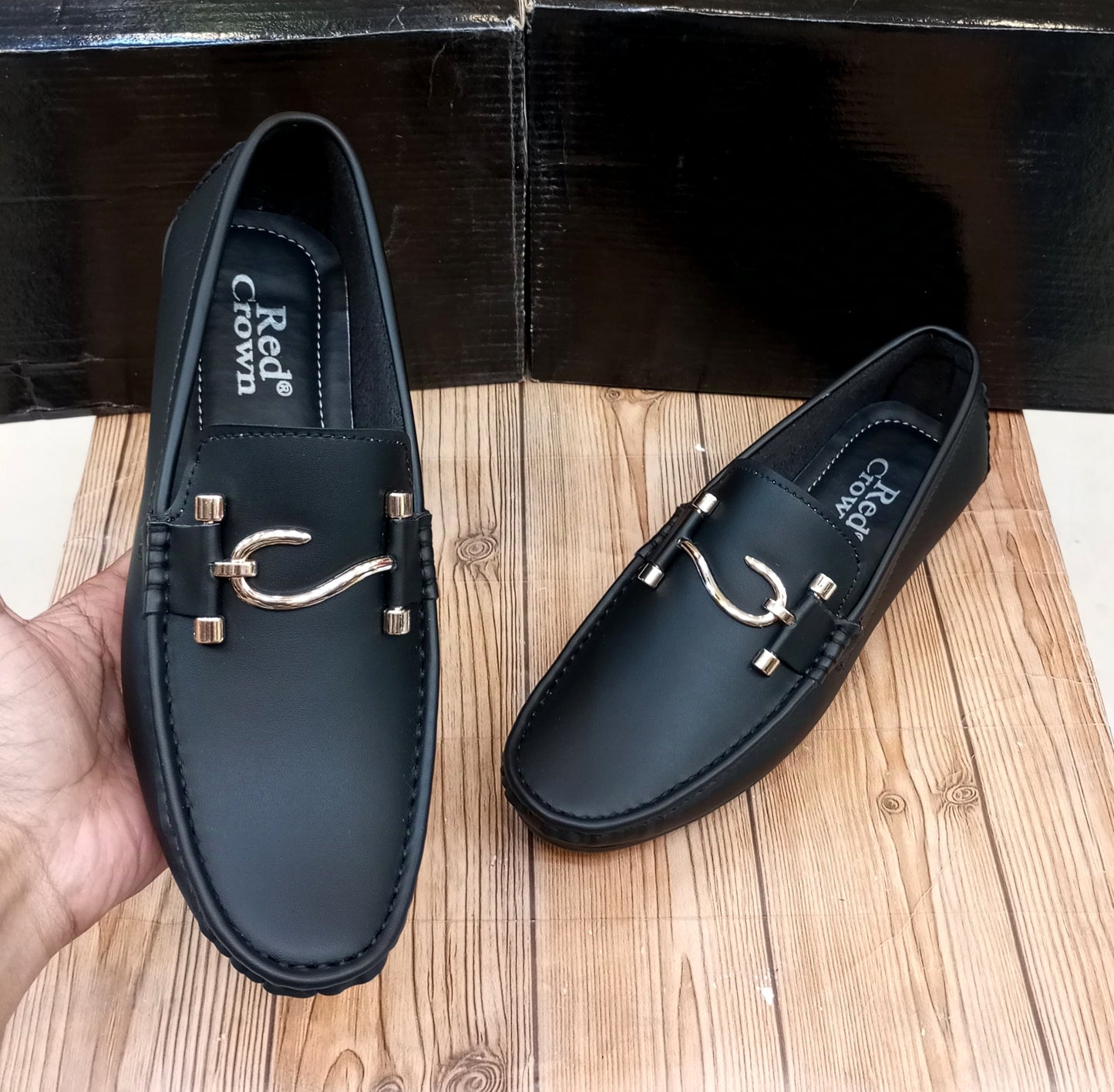 PREMIUM QUALITY RED CROWN'S CASUAL AND PARTYWEAR LOAFERS FOR MEN