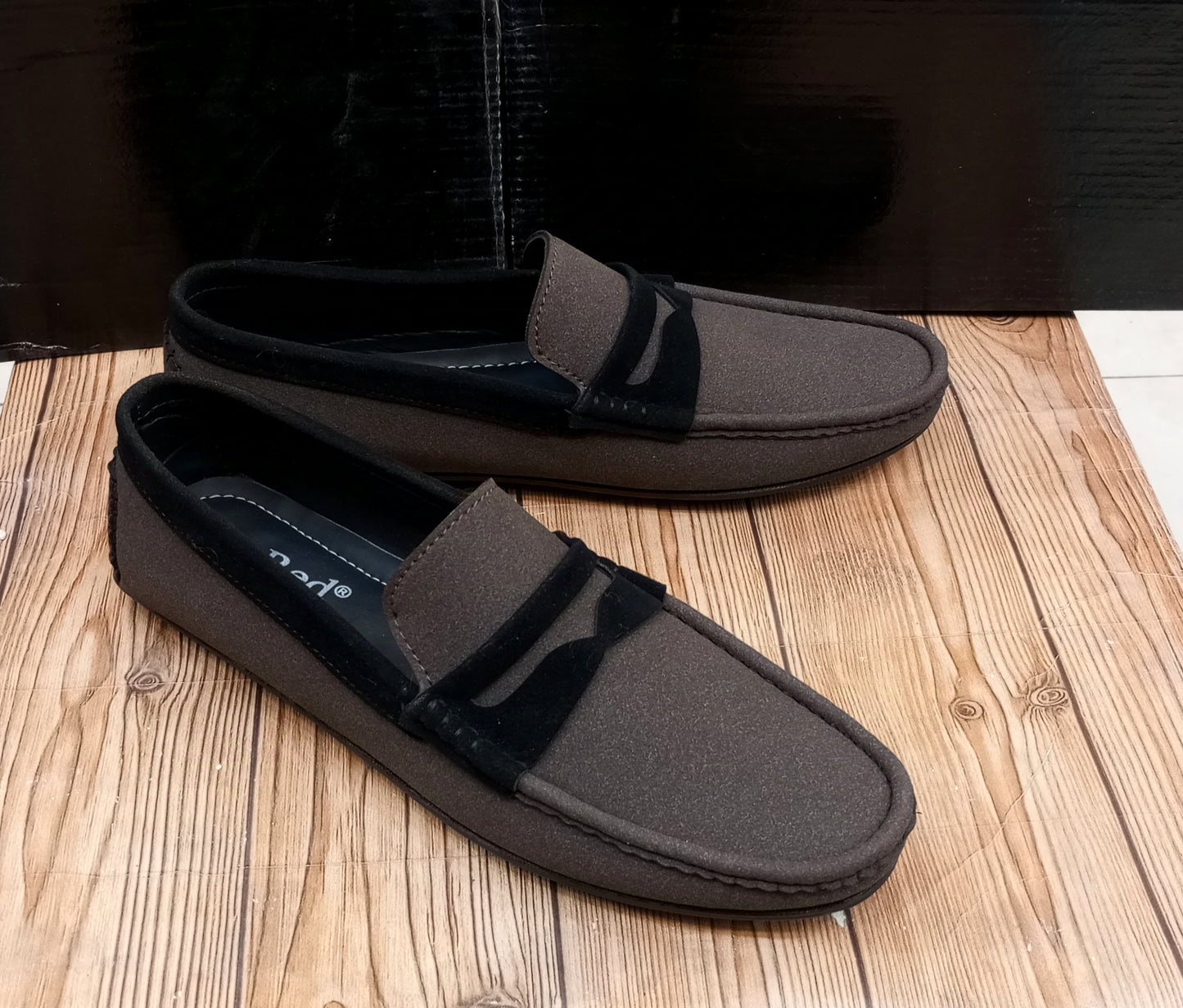 PREMIUM QUALITY RED CROWN'S SUEDE LEATHER LOAFERS FOR MEN
