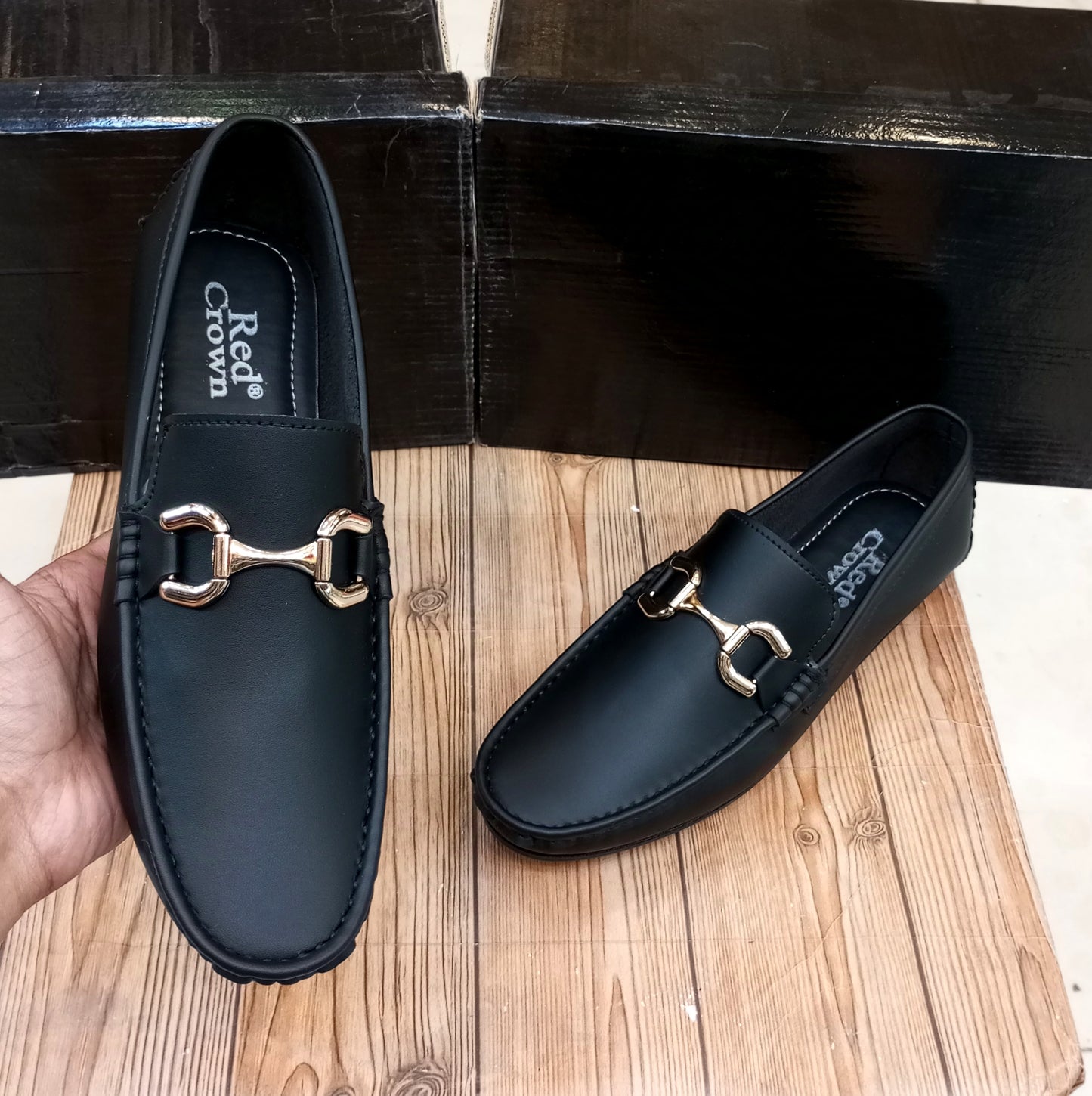 PREMIUM QUALITY RED CROWN'S CASUAL AND PARTYWEAR LOAFERS FOR MEN